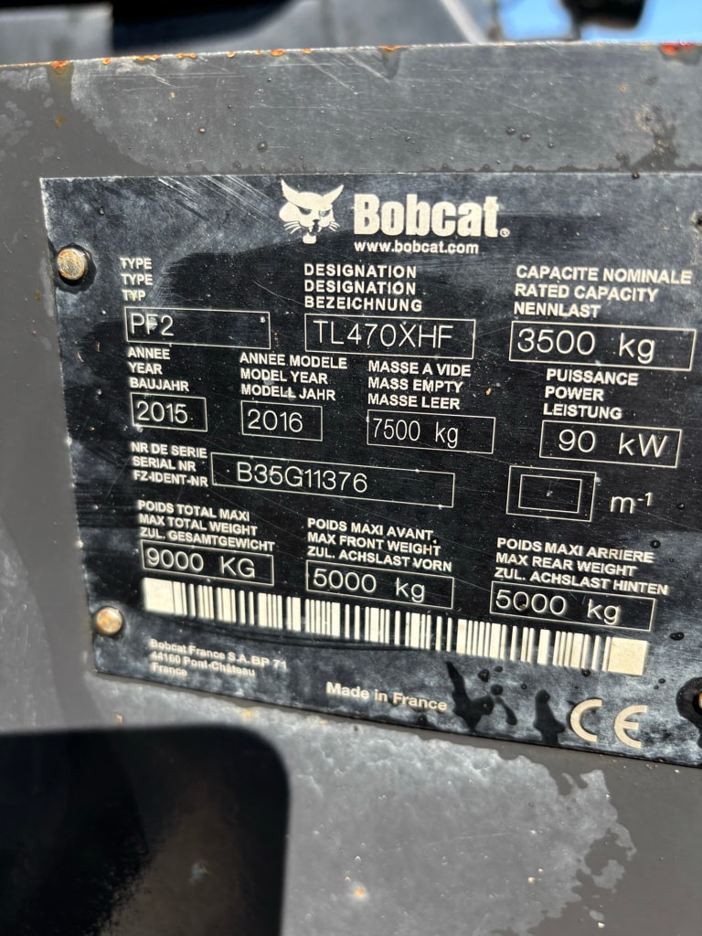 Telescopique BOBCAT TL 470 HF AGRI - photo slide 5