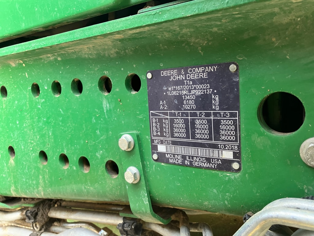 Tracteur JOHN DEERE 6215R - photo slide 5