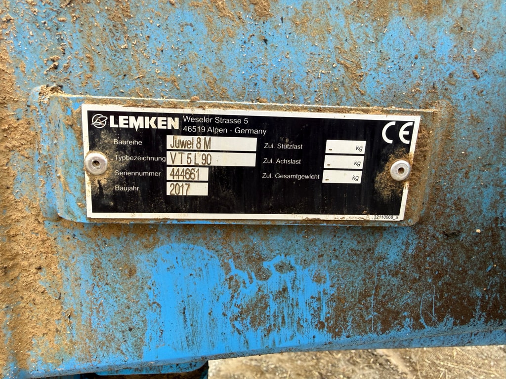 Charrue LEMKEN JUWEL 8 M  - photo slide 14