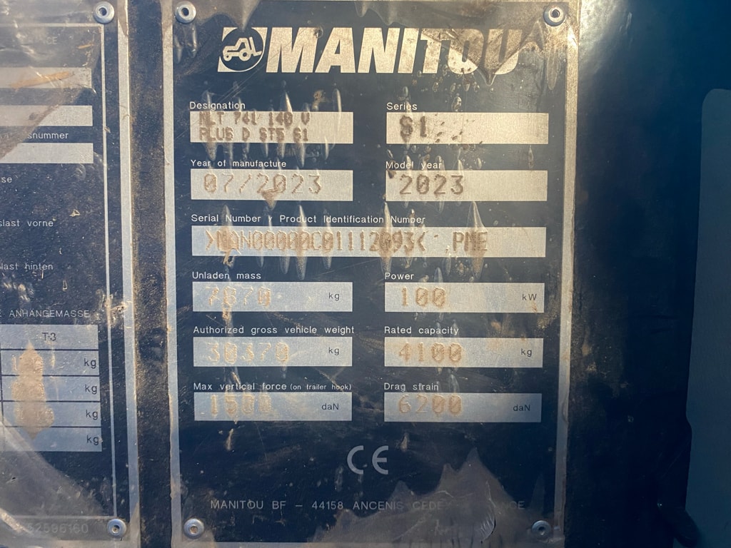 Telescopique MANITOU NEWAG 741-140 V+ - photo slide 8