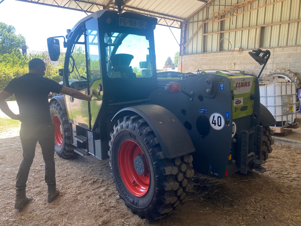 Telescopique CLAAS Scorpion 732 - photo slide 8