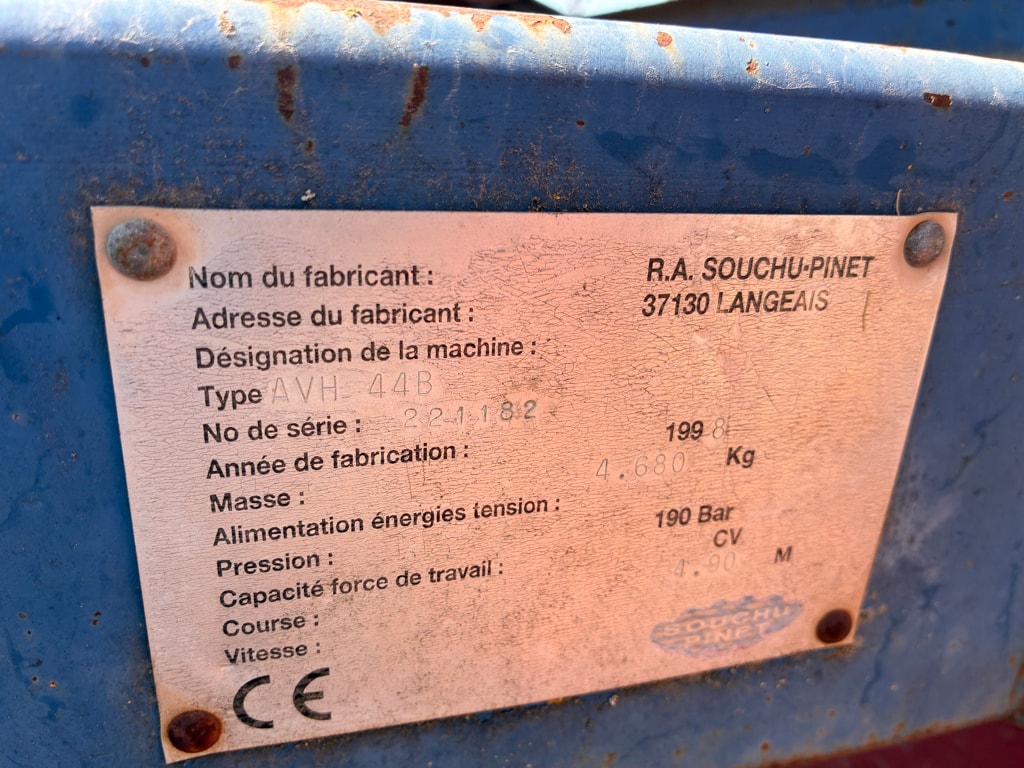 Cover crop SOUCHU PINET AVH 44B - photo slide 6
