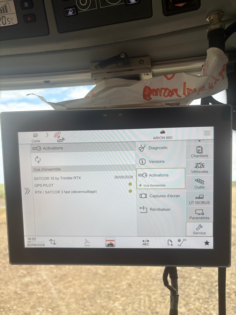 Tracteur CLAAS Arion 660 CMATIC CEBIS - photo slide 16