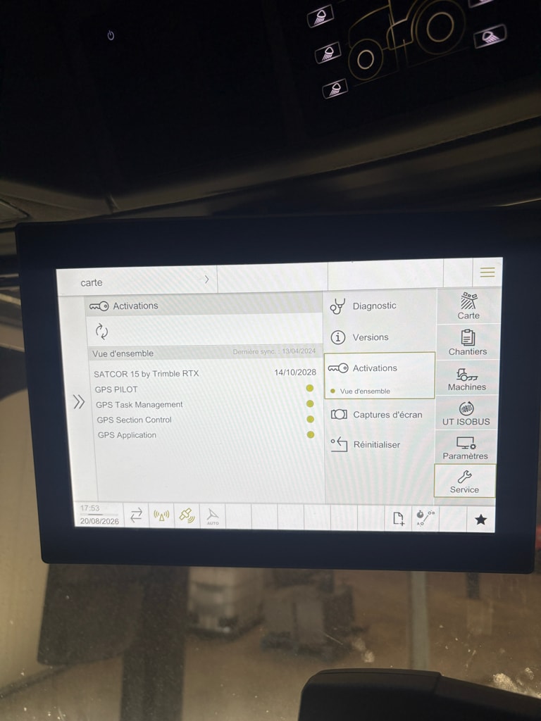 Tracteur CLAAS Arion 660 CMATIC CEBIS LS+ - photo slide 15
