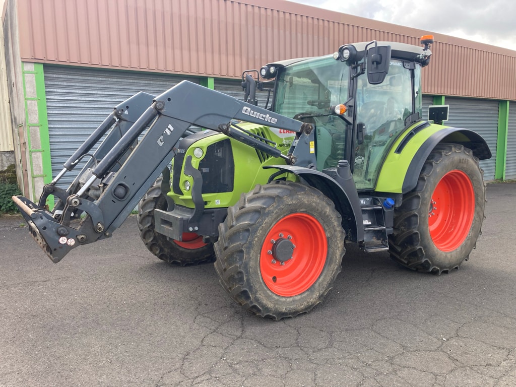 Tracteur chargeur CLAAS ARION 430 - photo slide 1