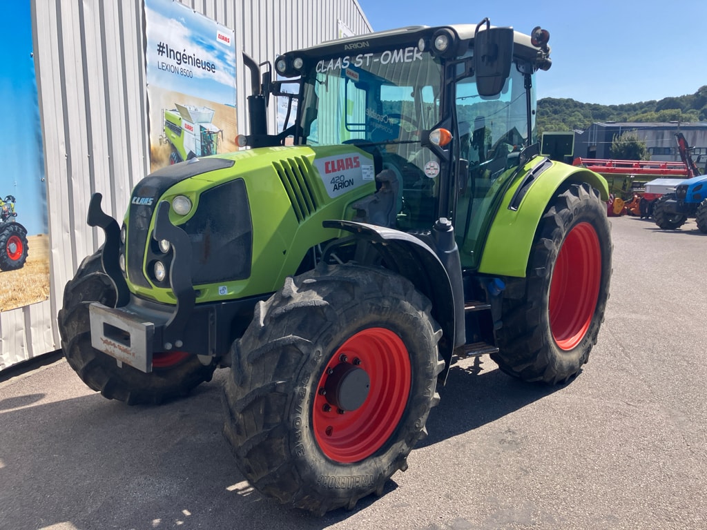 Tracteur CLAAS ARION 420 - photo slide 2