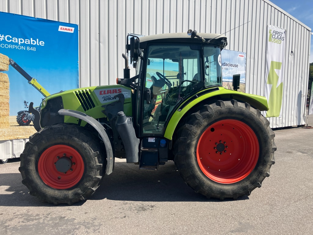 Tracteur CLAAS ARION 420 - photo slide 3