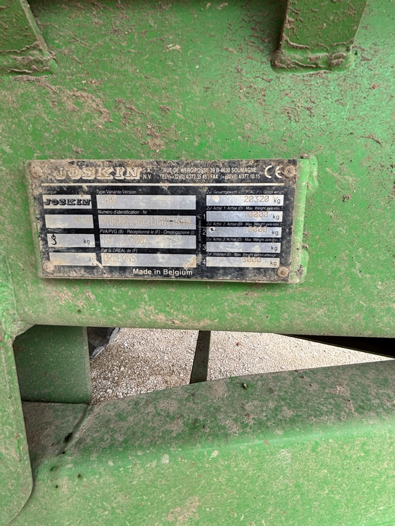 Benne TP JOSKIN Trans KTP 15/45 - photo slide 4