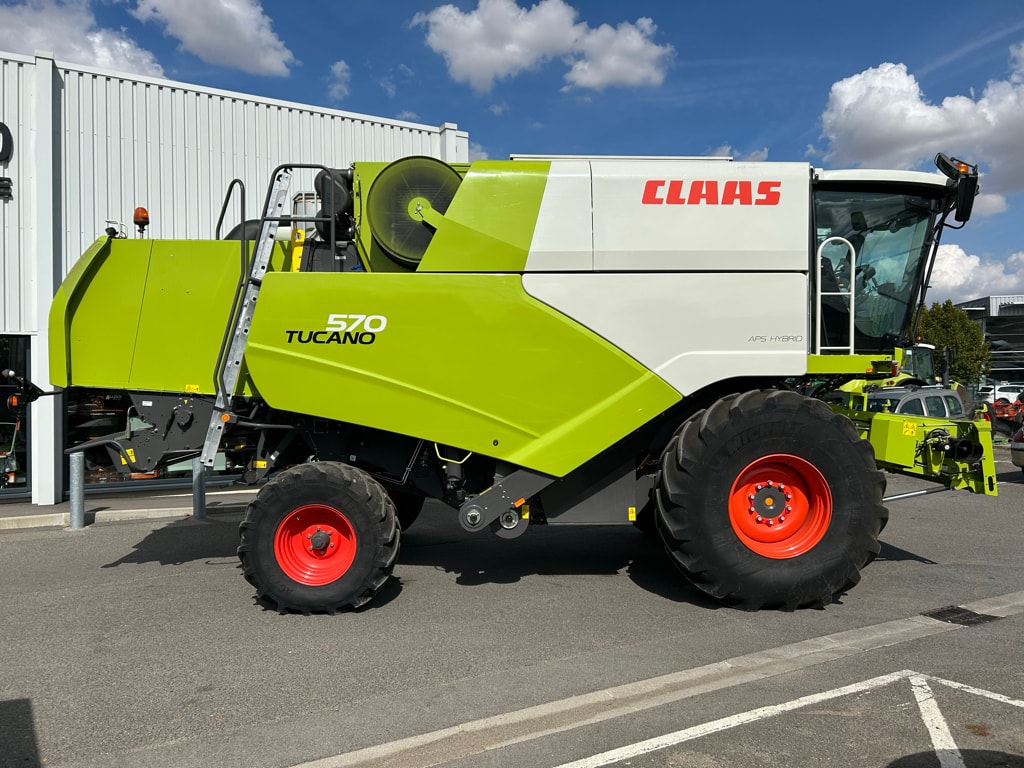 Moissonneuse CLAAS TUCANO 570 - photo slide 8
