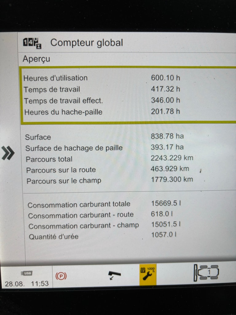 Moissonneuse CLAAS Trion 650 - photo slide 3