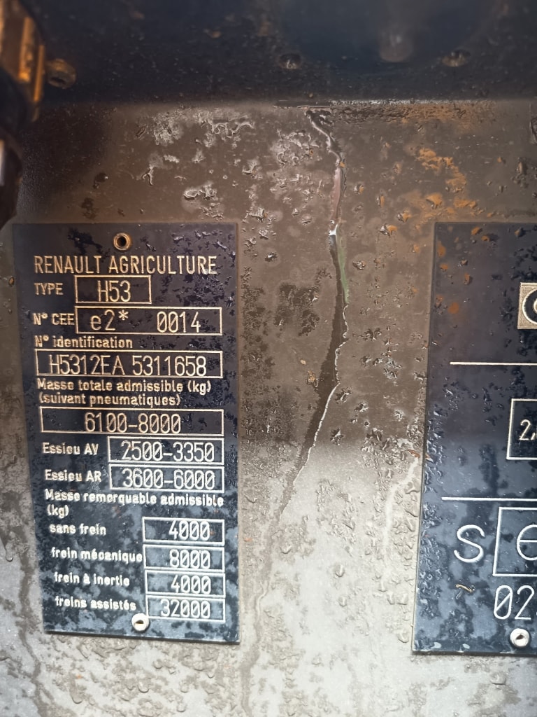 Tracteur RENAULT 546 rz - photo slide 8