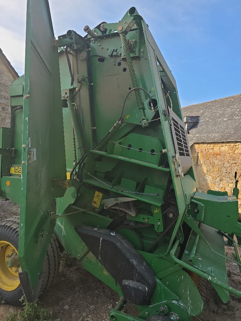 Presse balles rondes JOHN DEERE 592 Maxicut - photo slide 12