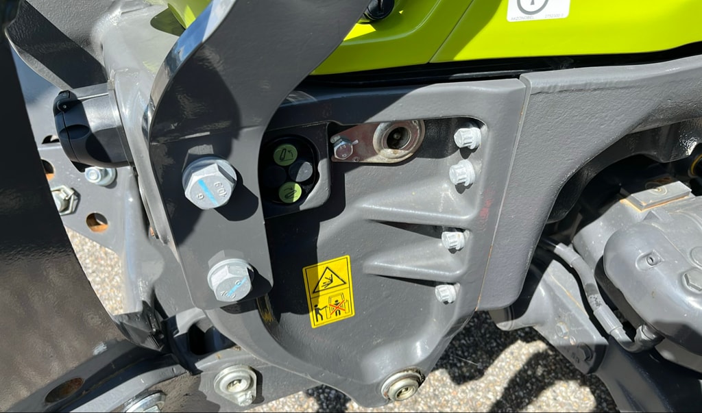 Tracteur chargeur CLAAS Arion 450 Panoramic - photo slide 9