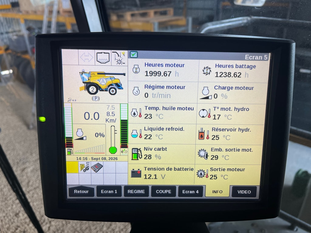 Moissonneuse NEW HOLLAND CR8.90 revelation - photo slide 2