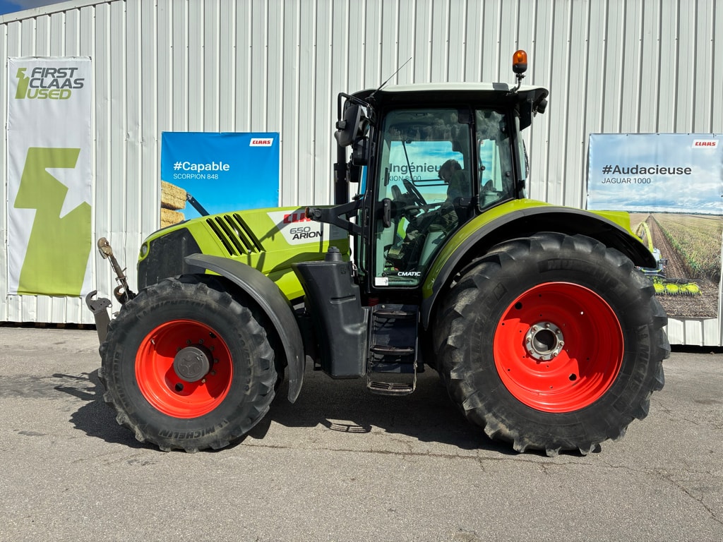 Tracteur CLAAS ARION 650 - photo slide 6