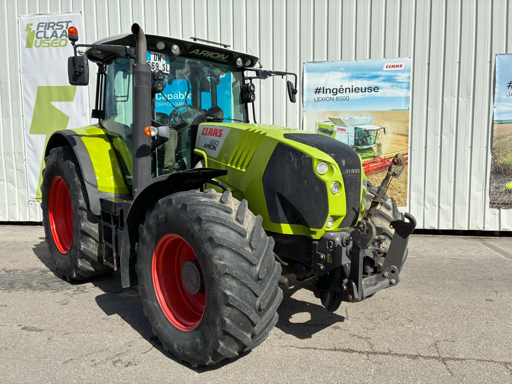 Tracteur CLAAS ARION 650 - photo slide 9