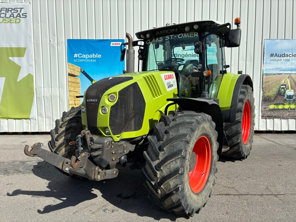 Tracteur CLAAS ARION 650 CEBIS  - photo slide 3