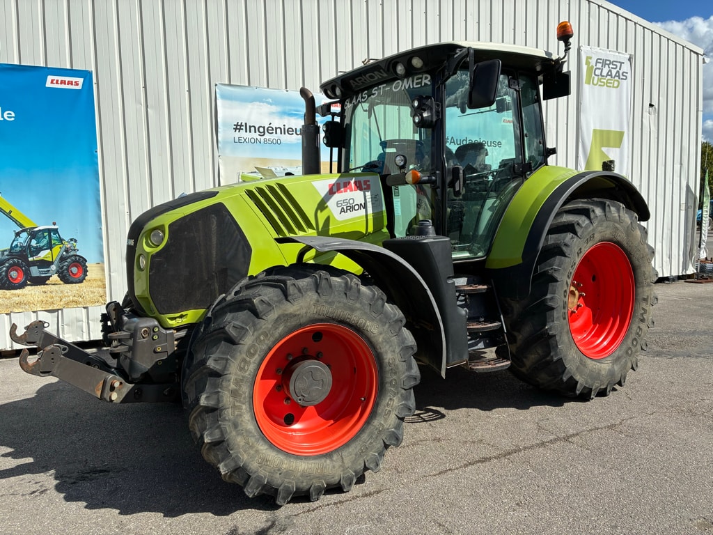 Tracteur CLAAS ARION 650 CEBIS  - photo slide 7