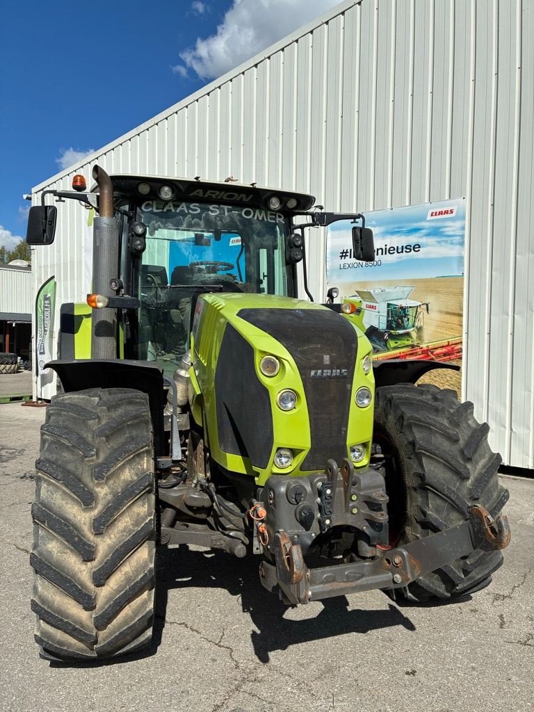 Tracteur CLAAS ARION 650 CEBIS  - photo slide 9