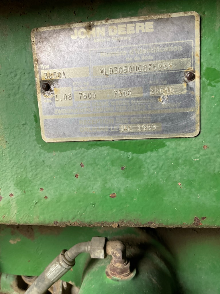Tracteur JOHN DEERE 3050 - photo slide 11
