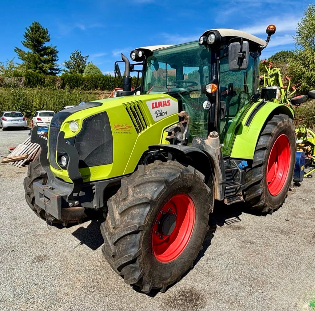 Tracteur CLAAS ARION 430 CIS - photo slide 1