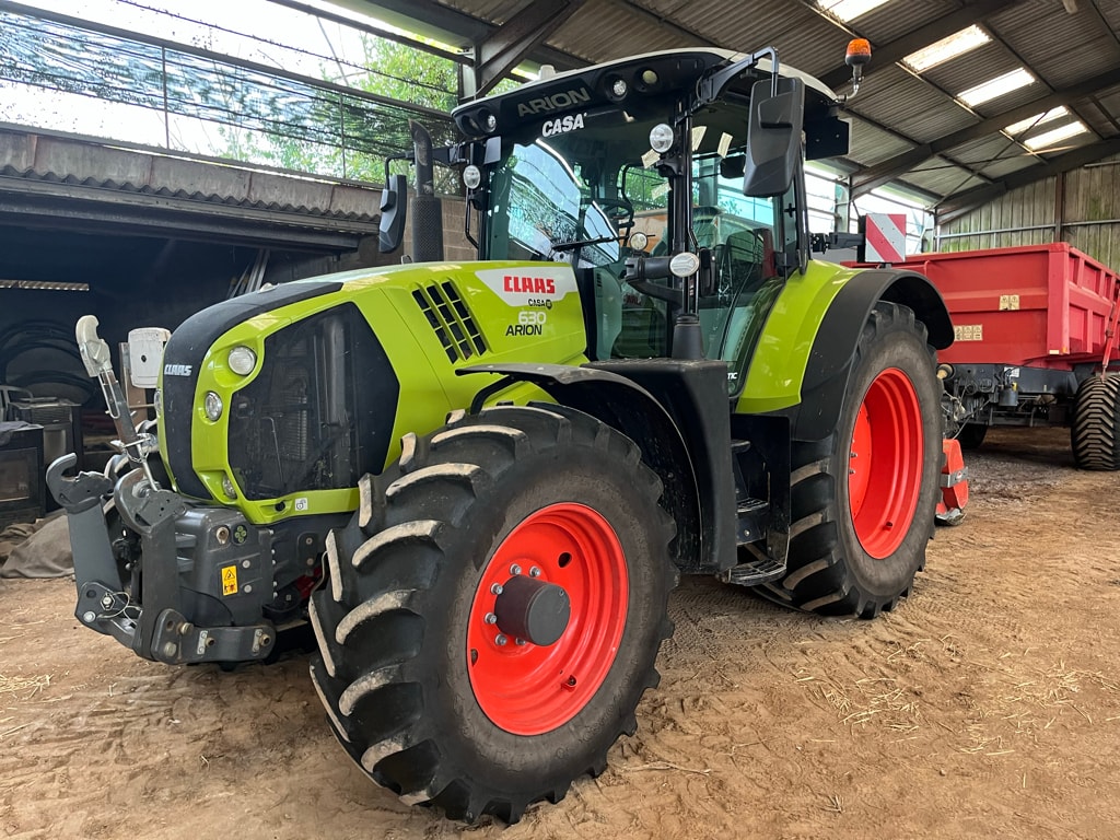 Tracteur CLAAS ARION 630 CEBIS - photo slide 1