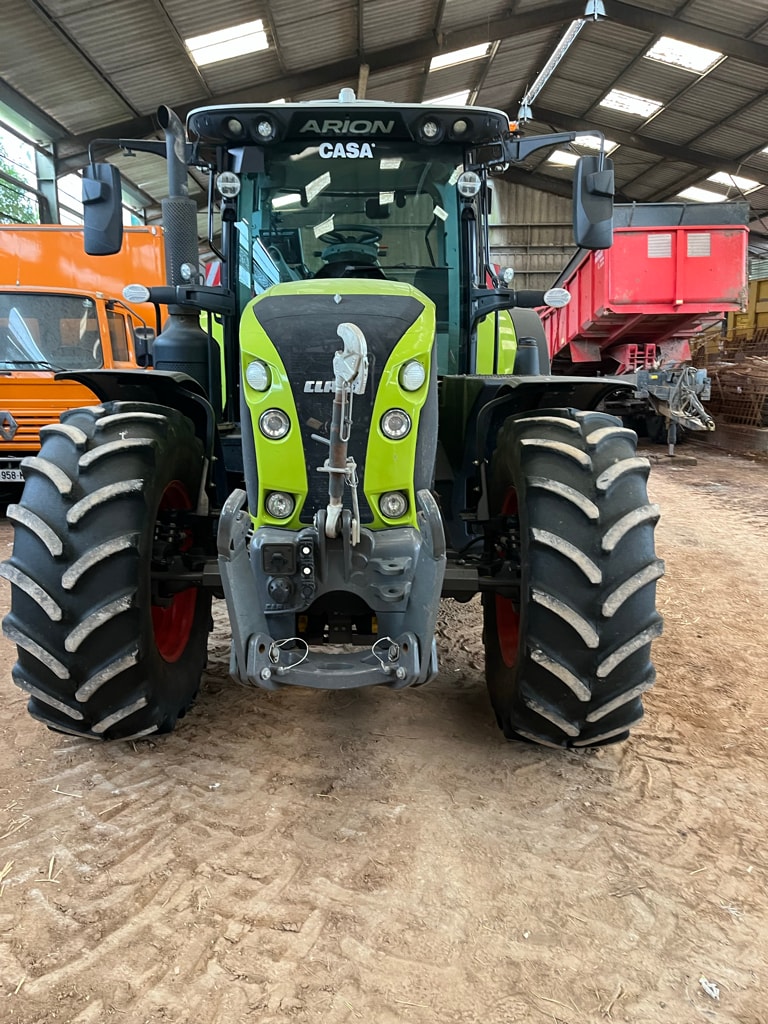 Tracteur CLAAS ARION 630 CEBIS - photo slide 2