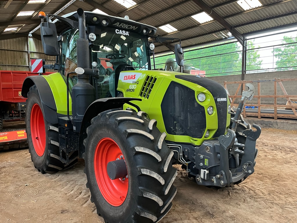 Tracteur CLAAS ARION 630 CEBIS - photo slide 3