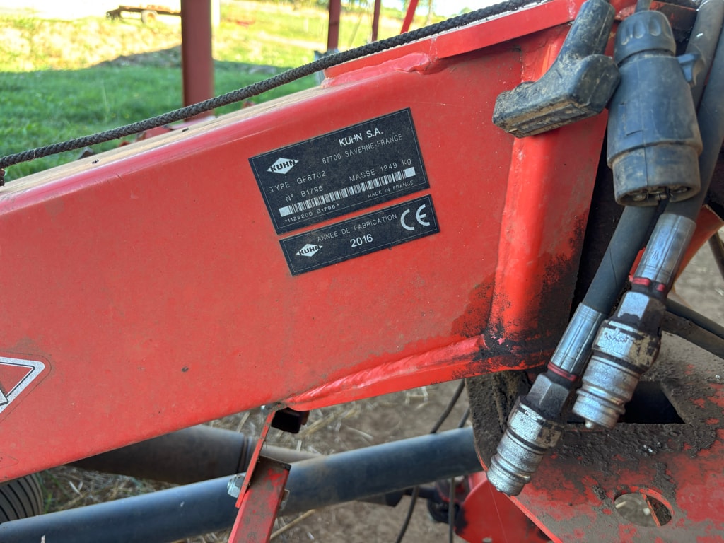 Faneuse KUHN GF8702 - photo slide 7