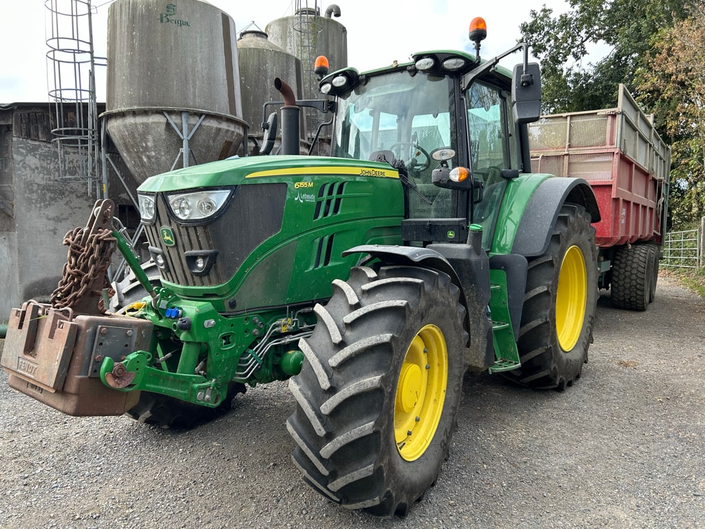 Tracteur JOHN DEERE 6155M - photo slide 1