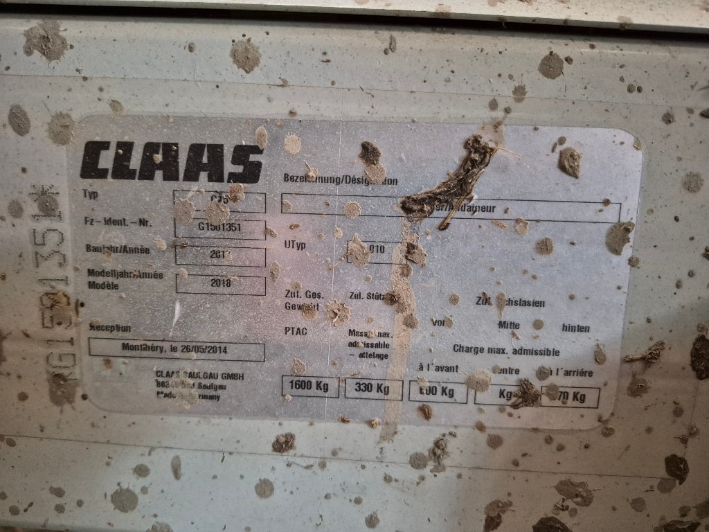 Andaineur CLAAS Liner 700 twin - photo slide 5