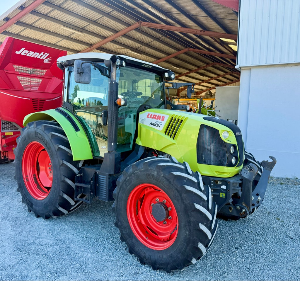 Tracteur CLAAS Arion 450 CIS - photo slide 1
