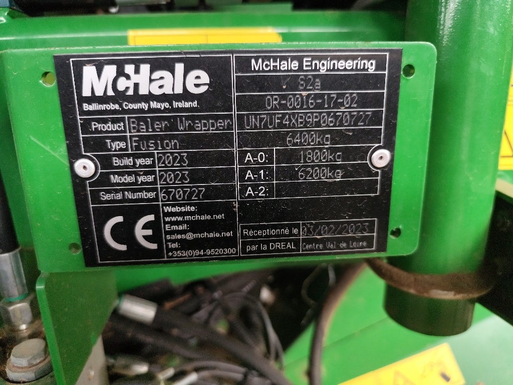Presse enrubanneuse MC HALE Fusion 4 PRO - photo slide 8