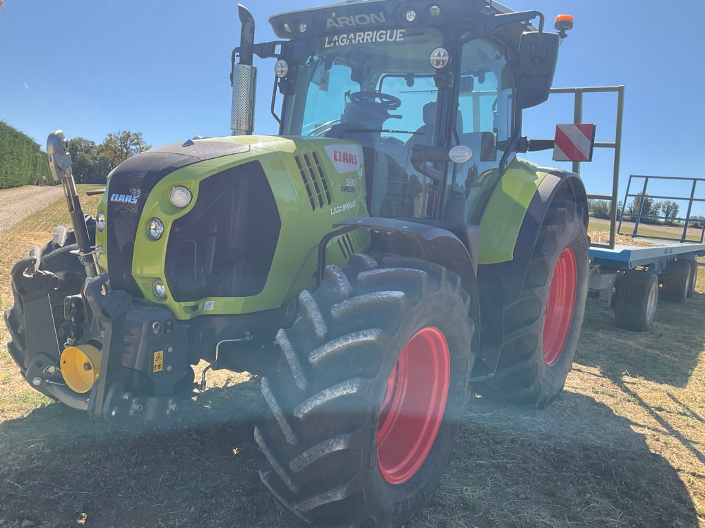 Tracteur CLAAS ARION 530 CEBIS - photo slide 1