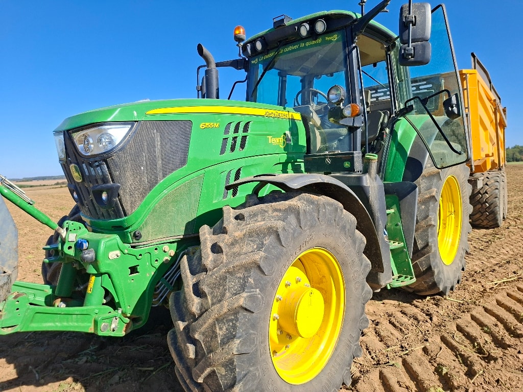 Tracteur JOHN DEERE 6155M - photo slide 1