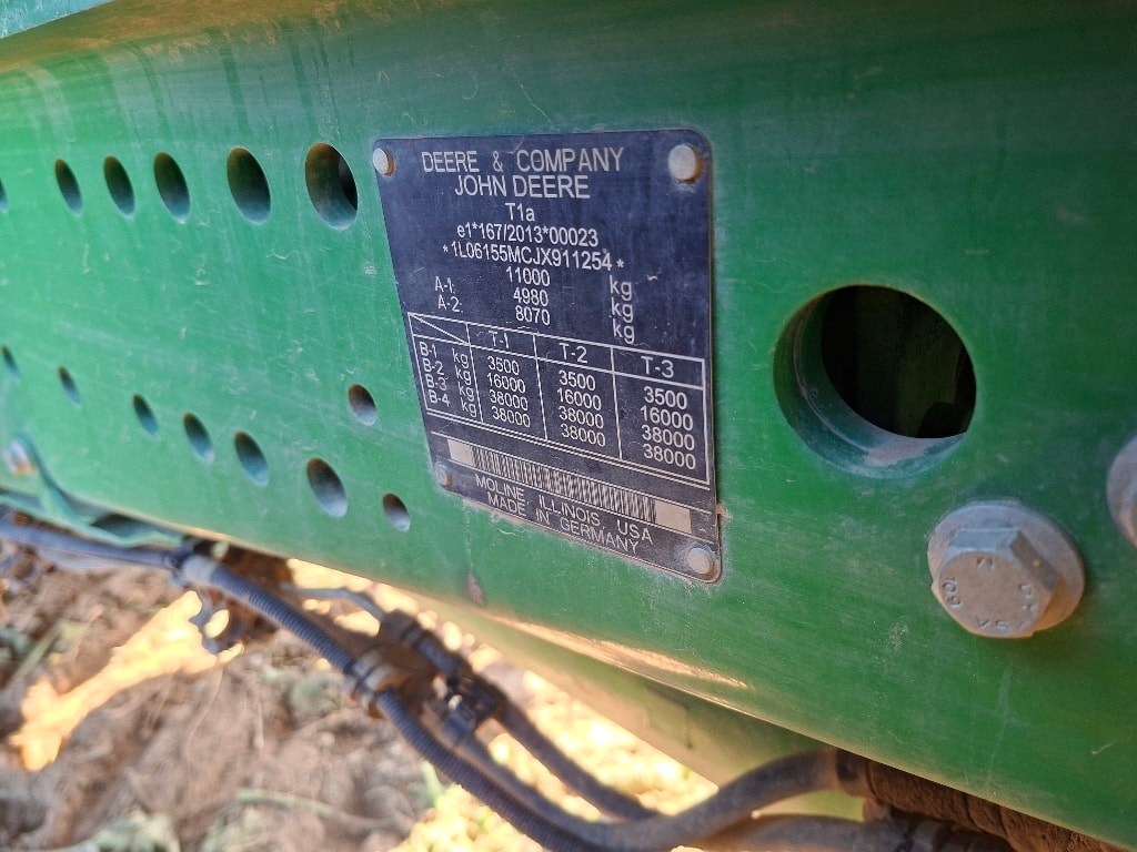 Tracteur JOHN DEERE 6155M - photo slide 13