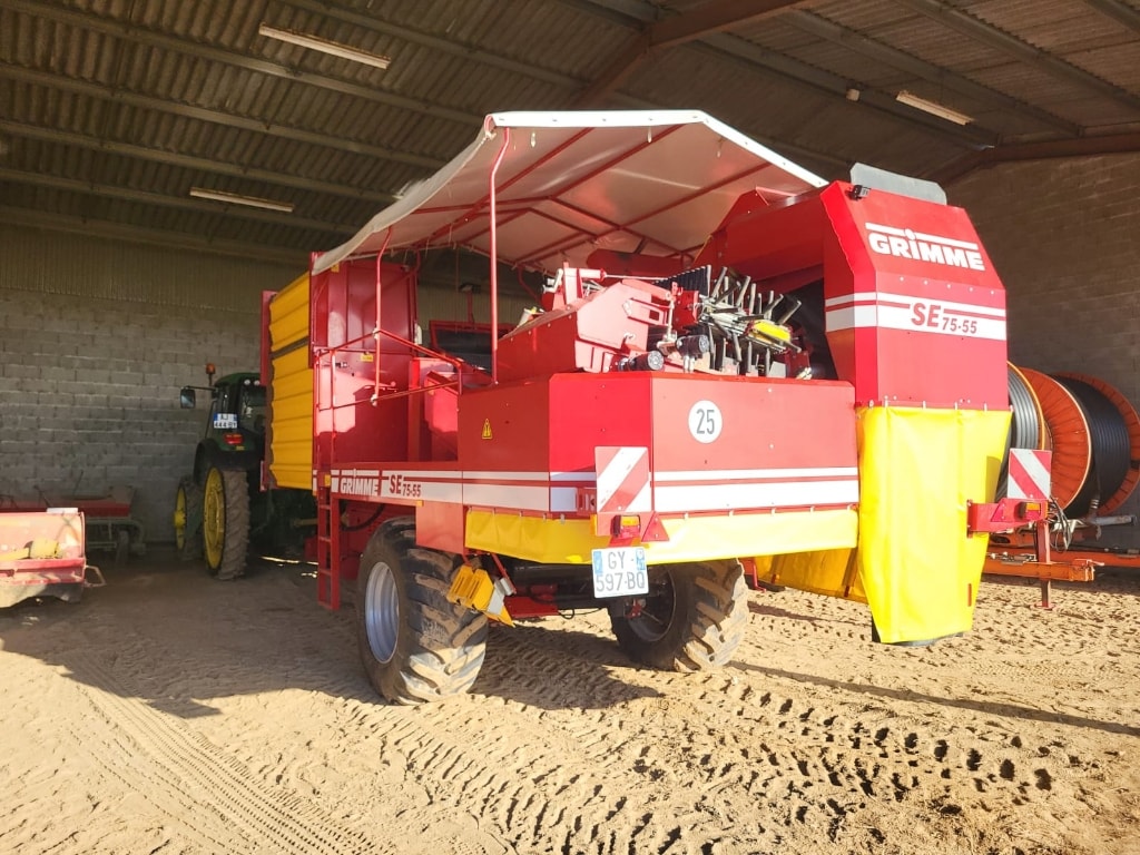 Arracheuse de pommes de terre GRIMME SE 75-55 - photo slide 2