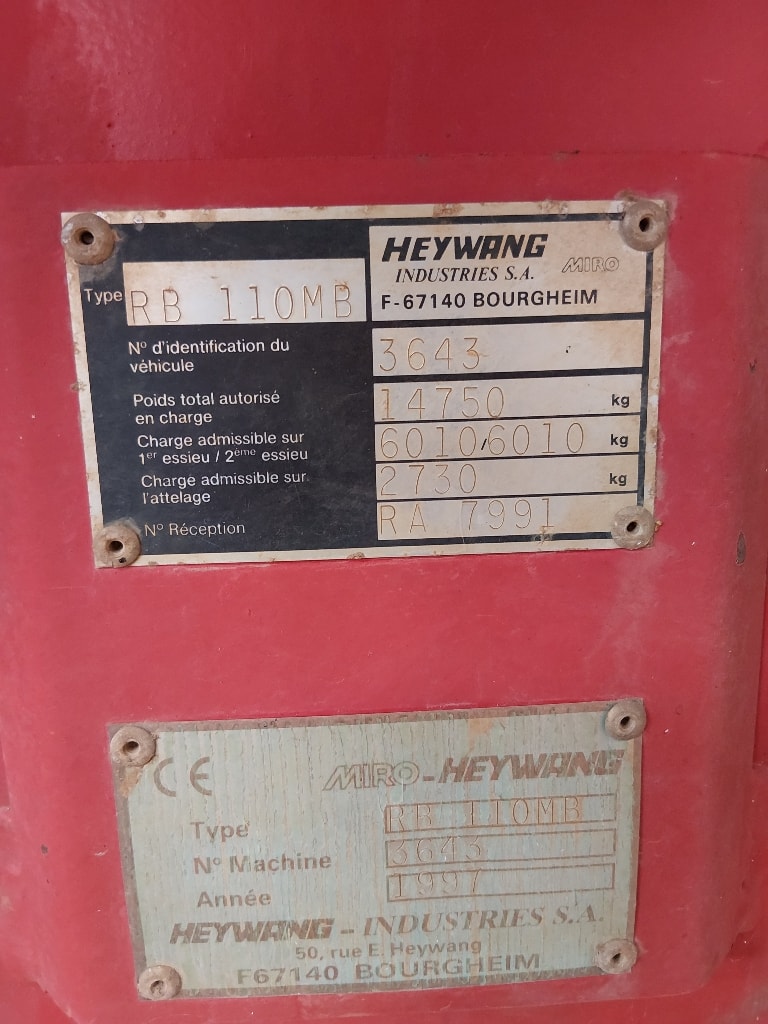 Benne HEYWANG RB 110 MB - photo slide 6
