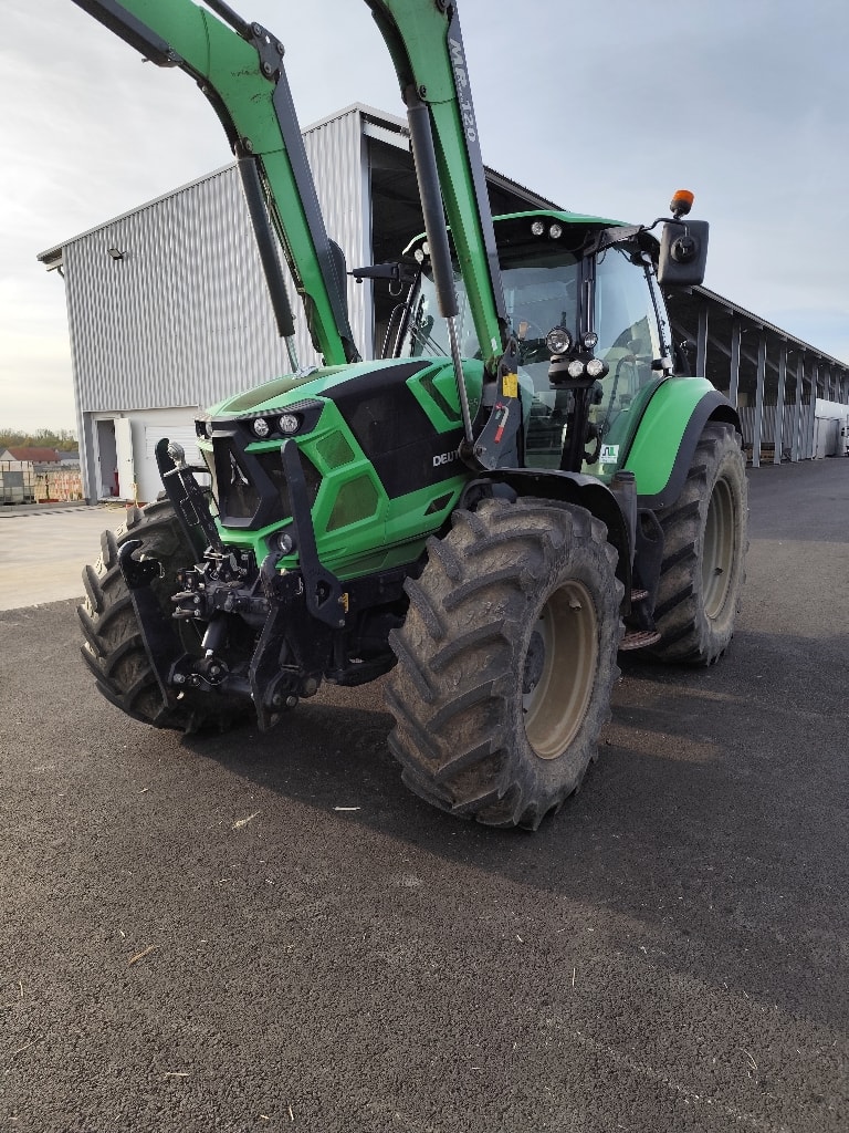 Tracteur chargeur DEUTZ FAHR 6155 AGROTRON TTV - photo slide 1