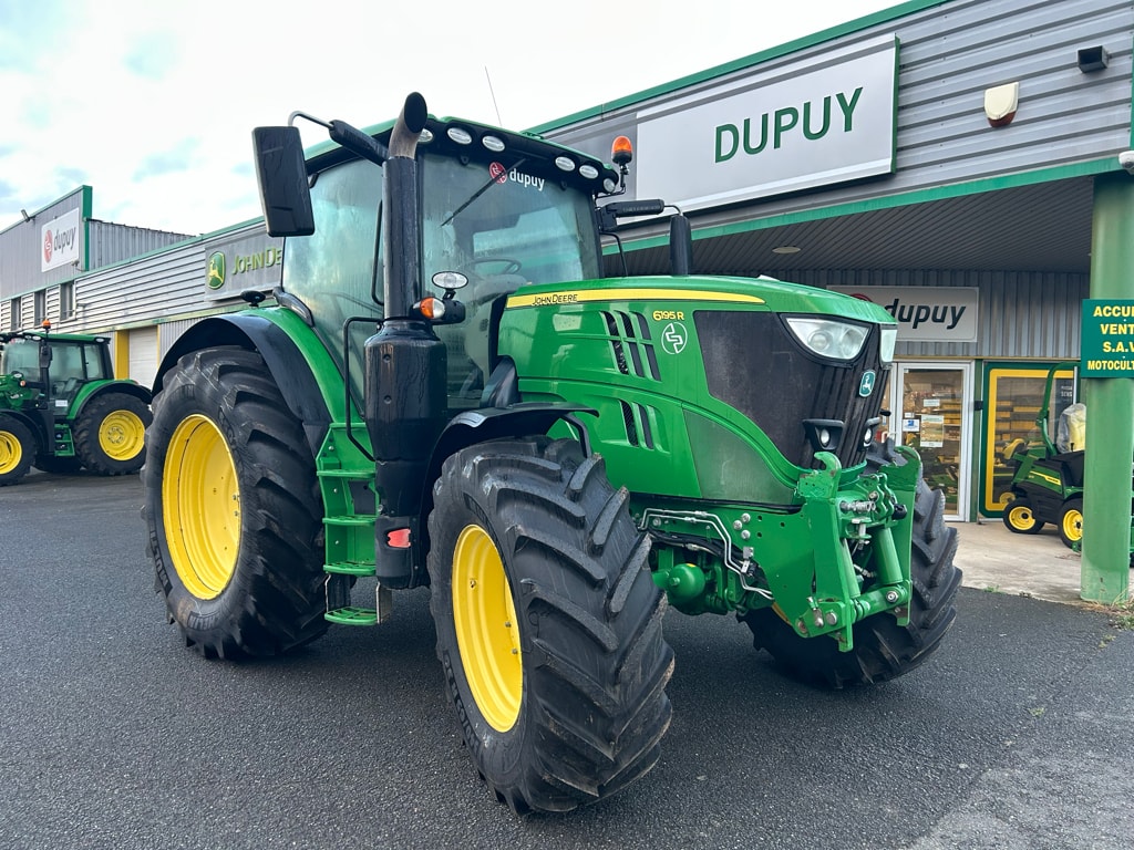 Tracteur JOHN DEERE 6195R - photo slide 1