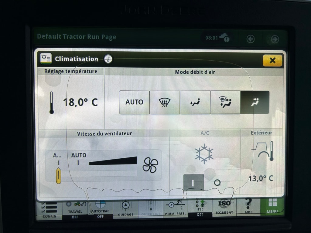 Tracteur JOHN DEERE 6195R - photo slide 28
