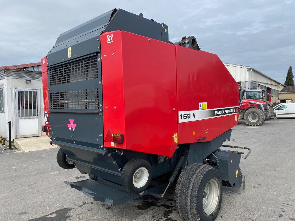 Presse balles rondes MASSEY FERGUSON 169V - photo slide 5