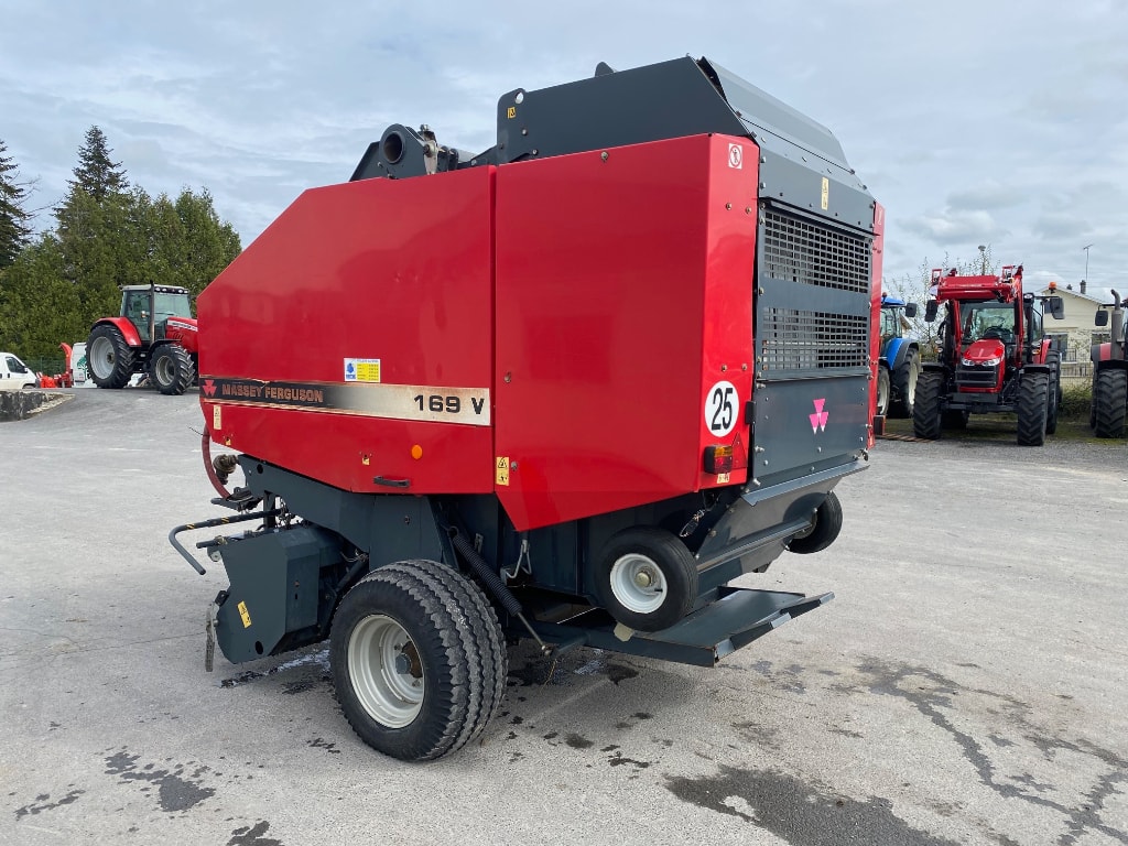 Presse balles rondes MASSEY FERGUSON 169V - photo slide 3