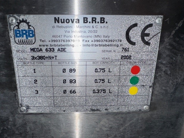 Etiqueteuse BRB MEGA 633 ADE - photo slide 3