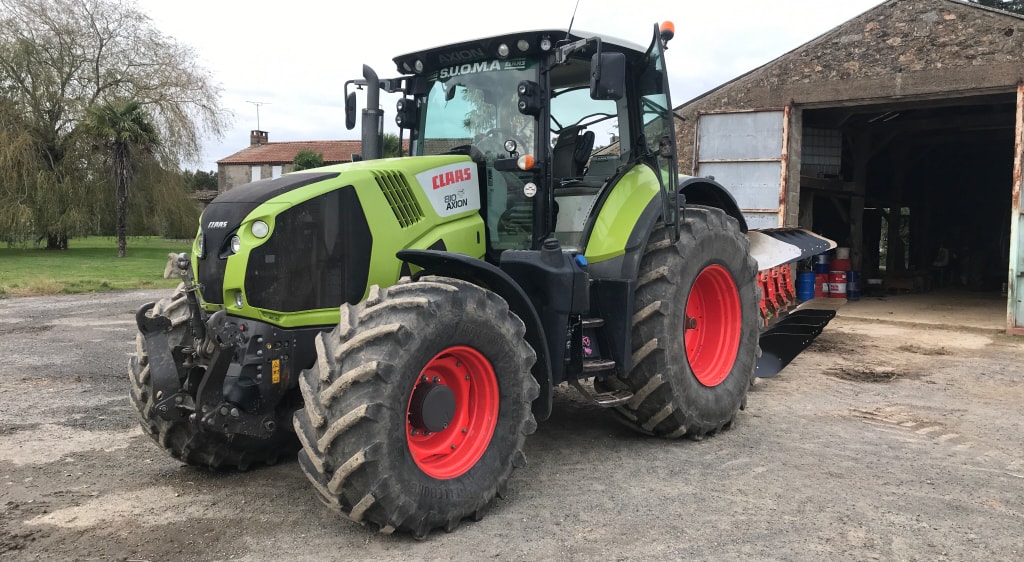 Tracteur CLAAS AXION 810 CEBIS - photo slide 3