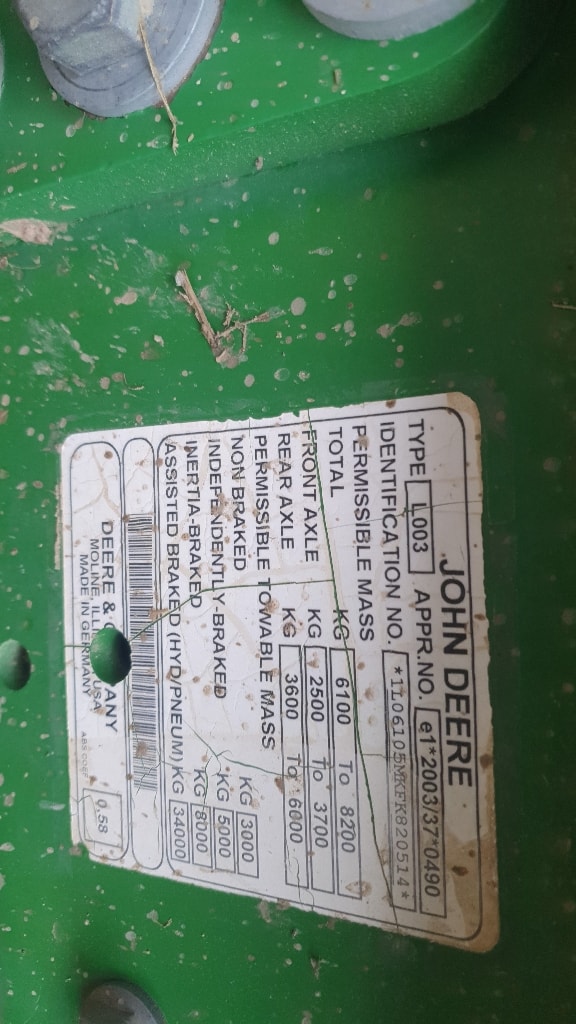 Tracteur JOHN DEERE 6105M - photo slide 5