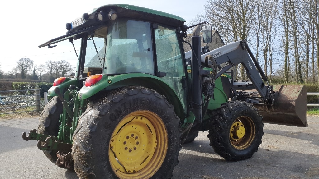Tracteur chargeur JOHN DEERE 6090 MC - photo slide 3