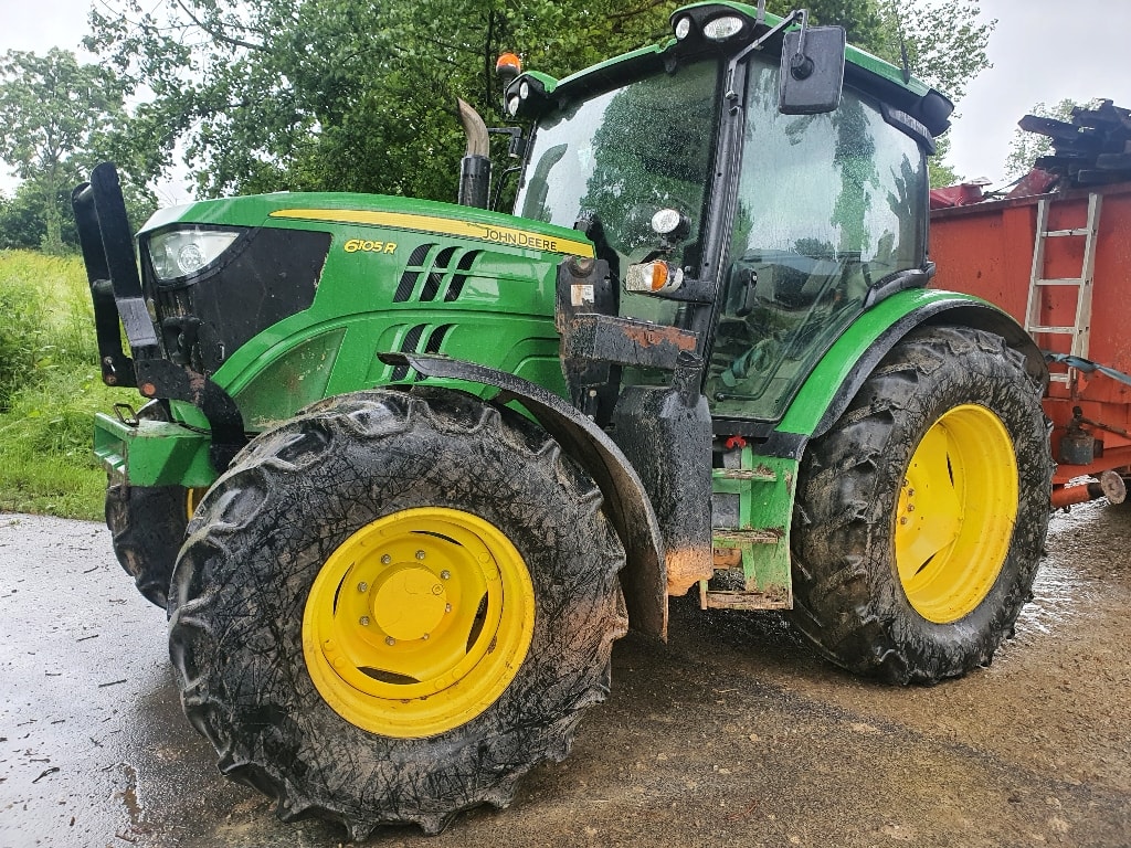 Tracteur chargeur JOHN DEERE 6105r - photo slide 2