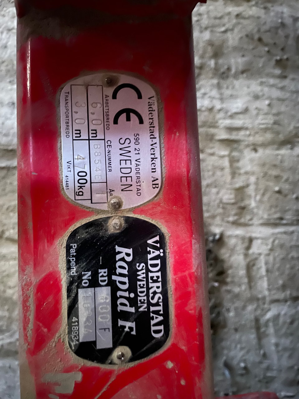Semoir en ligne VADERSTAD Rapid 600F - photo slide 5