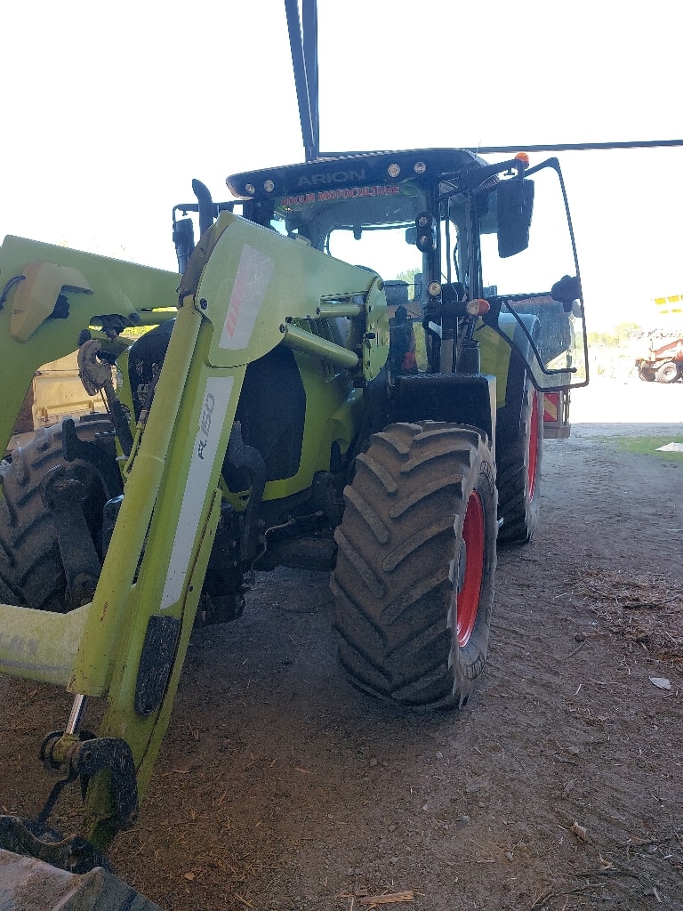 Tracteur chargeur CLAAS ARION 650 CIS+ - photo slide 3